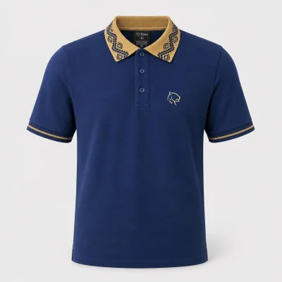 Snake Blue Polo